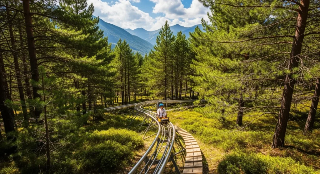 El troboronc es una actividad que se puede realizar en familia durante el verano en Andorra