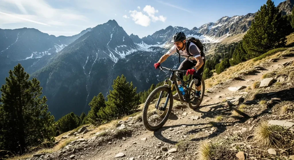 El MTB es un deporte popular durante el verano en Andorra